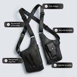 HOLYRON - Sac harnais en cuir premium