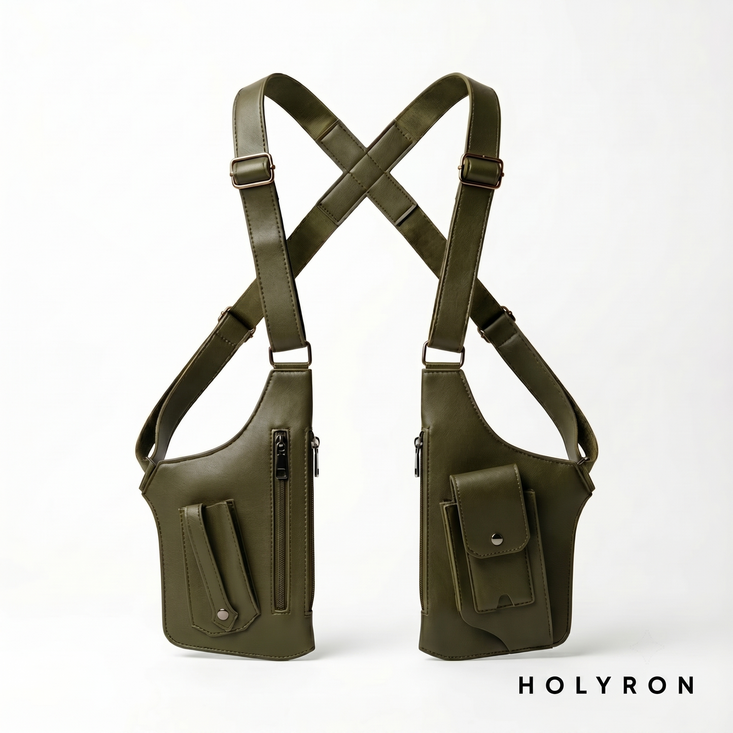 HOLYRON - Sac harnais en cuir premium