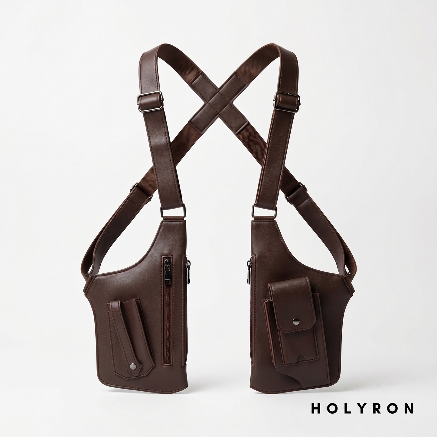 HOLYRON - Sac harnais en cuir premium