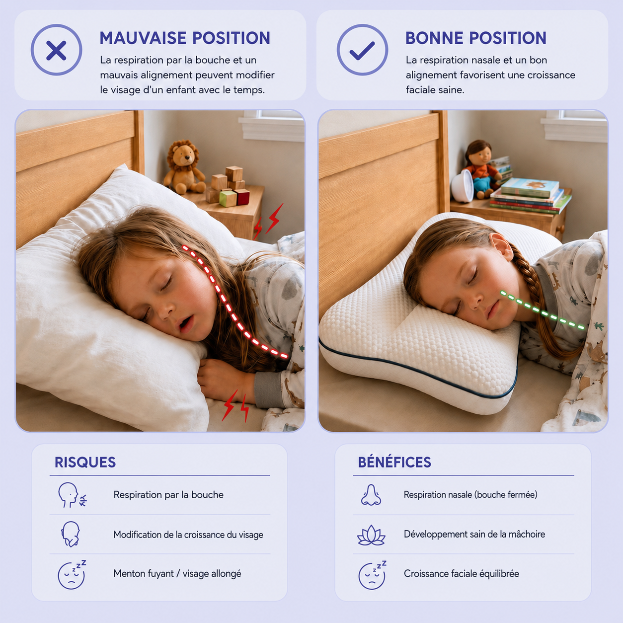 Oreiller Postural Enfant